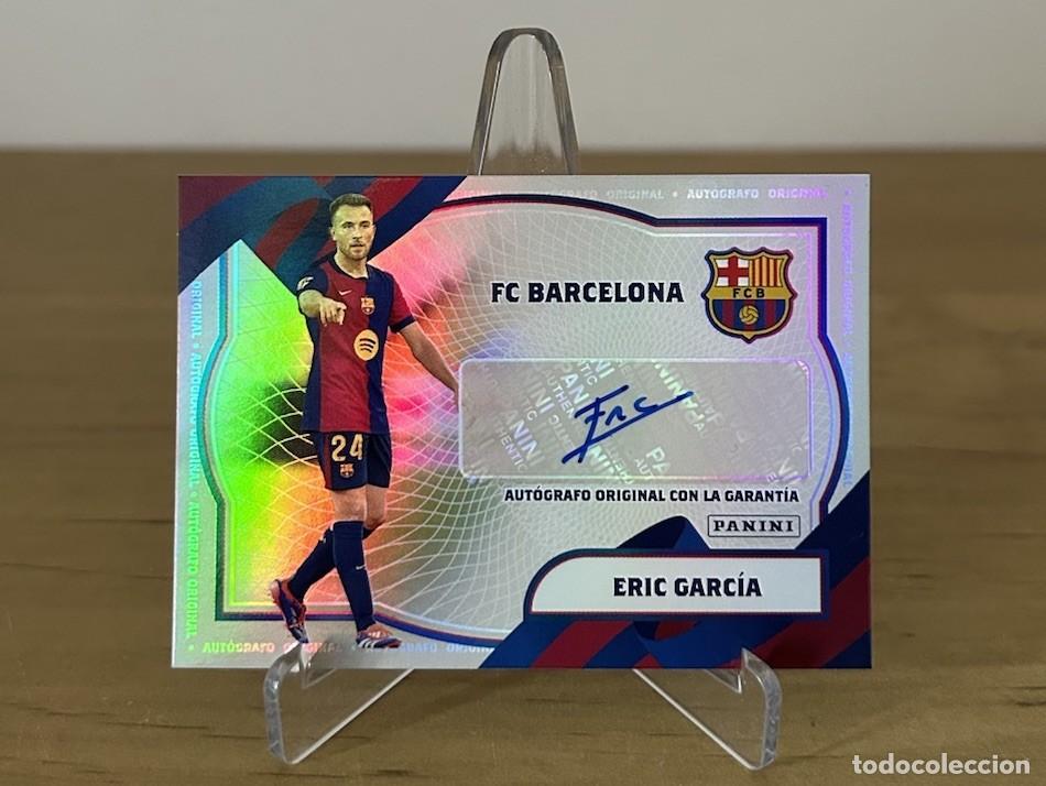 Figurine di Calcio: Eric Garc&iacute;a Aut&oacute;grafo Original &ndash; Panini Club FC Barcelona 2024-25