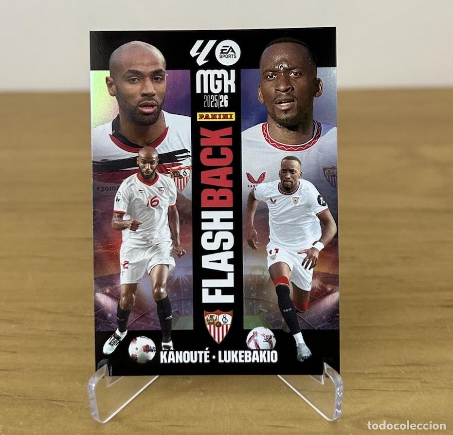 Figurine di Calcio: Kanout&eacute; y Lukebakio Flashback &ndash; Megacracks LaLiga 2025-26 Sevilla FC