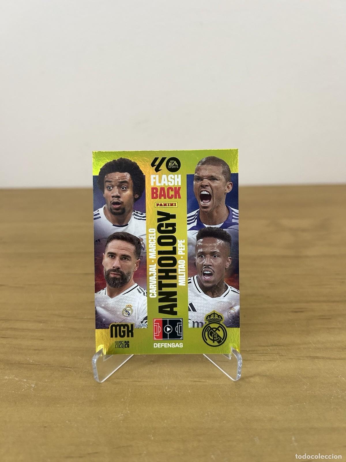 Cromos de Futebol: Carvajal y Marcelo Flashback Anthology &ndash; Megacracks LaLiga 2025-26 Real Madrid