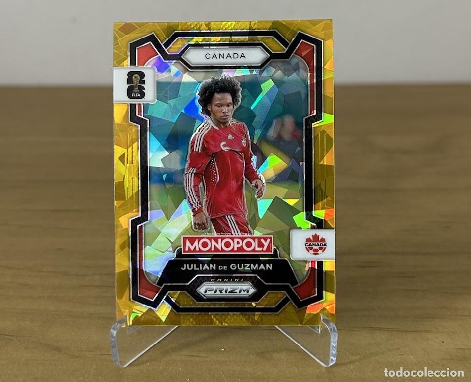 Cromos de Futebol: Julian de Guzman Gold Cracked Ice &ndash; Panini Prizm Monopoly FIFA World Cup 2026