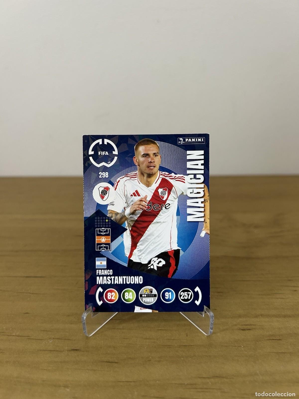 Cromos de Futebol: Franco Mastantuono Magician n&ordm;298 &ndash; Adrenalyn XL FIFA Club World Cup 2025