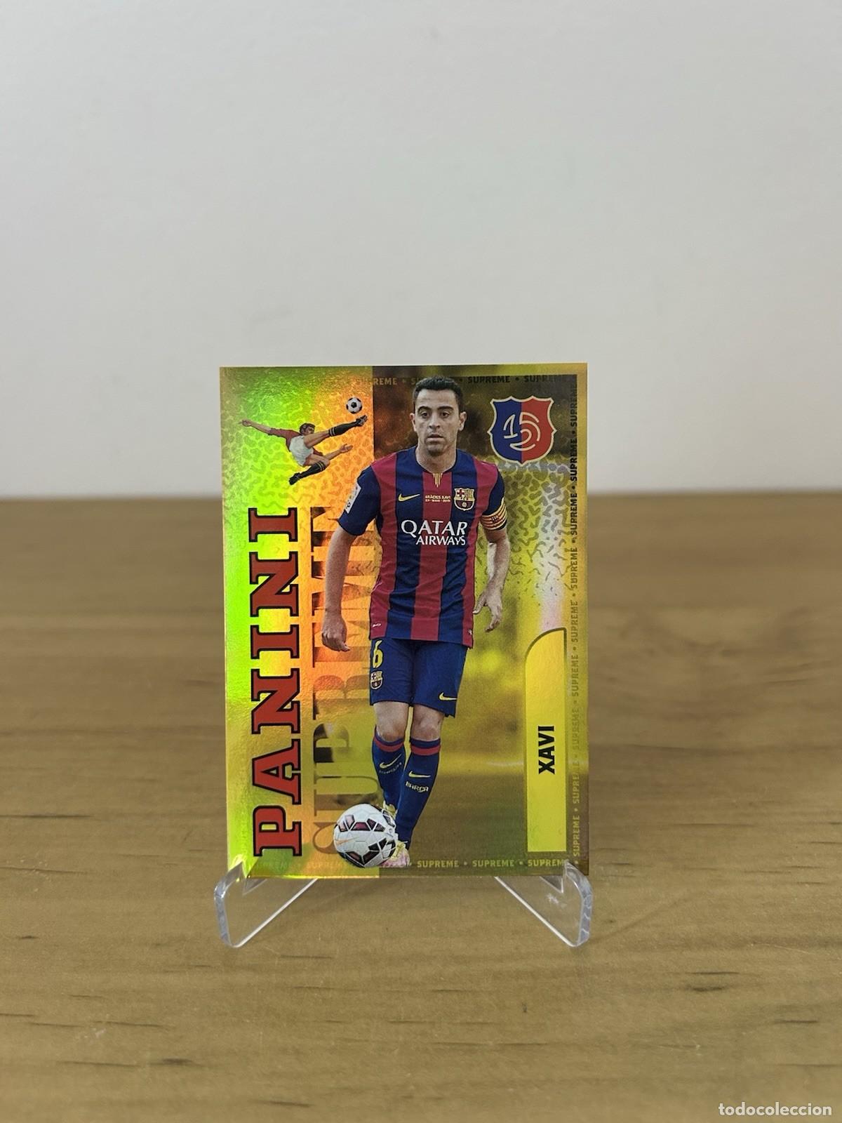 Cromos de Futebol: Xavi Hern&aacute;ndez Supreme Gold &ndash; Panini Club FC Barcelona 2024-25