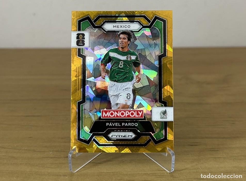 Cromos de Futebol: P&aacute;vel Pardo Gold Cracked Ice &ndash; Panini Prizm Monopoly FIFA World Cup 2026