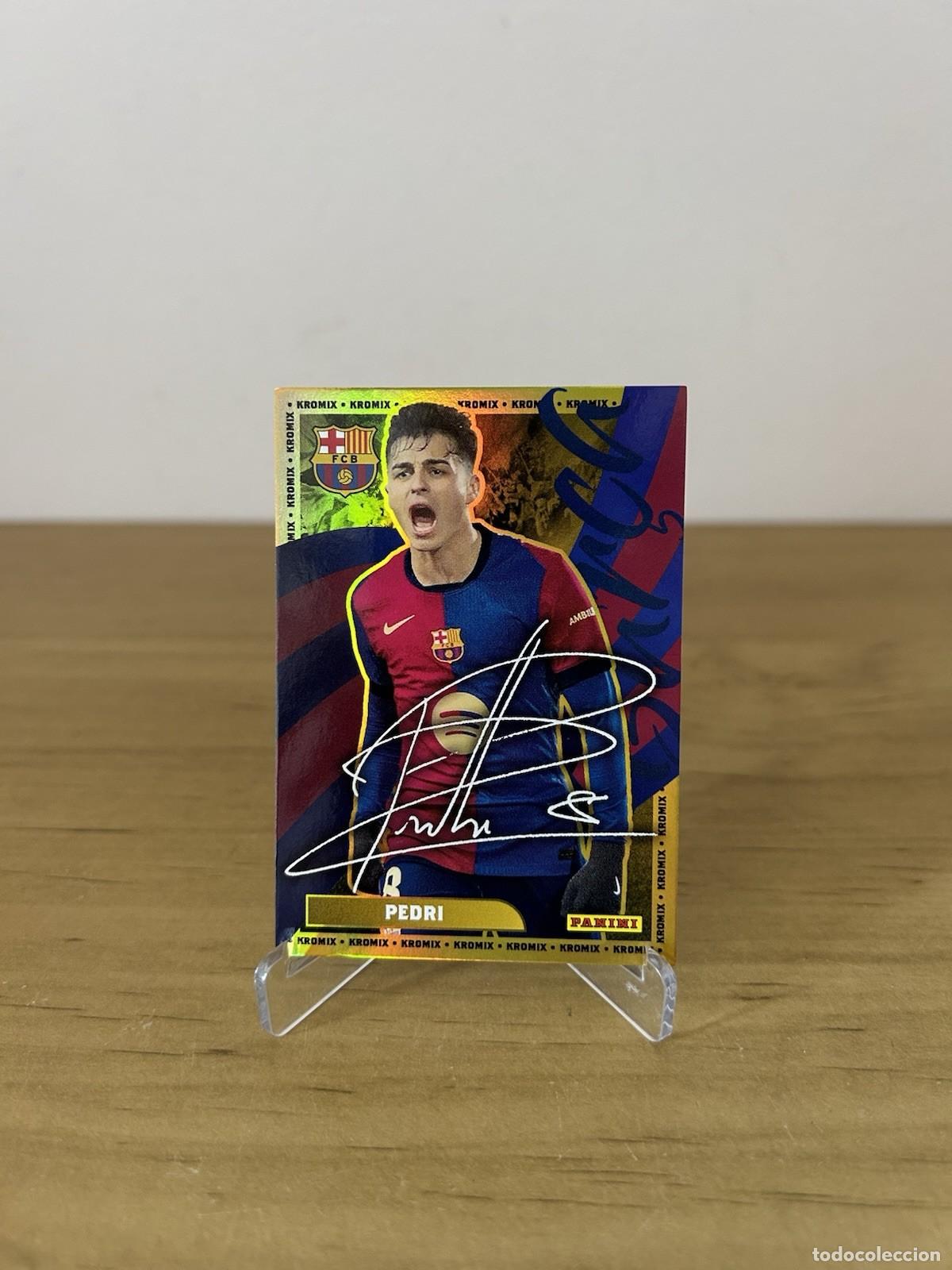 Cromos de Futebol: Pedri Kromix Gold &ndash; Panini Club FC Barcelona 2024-25