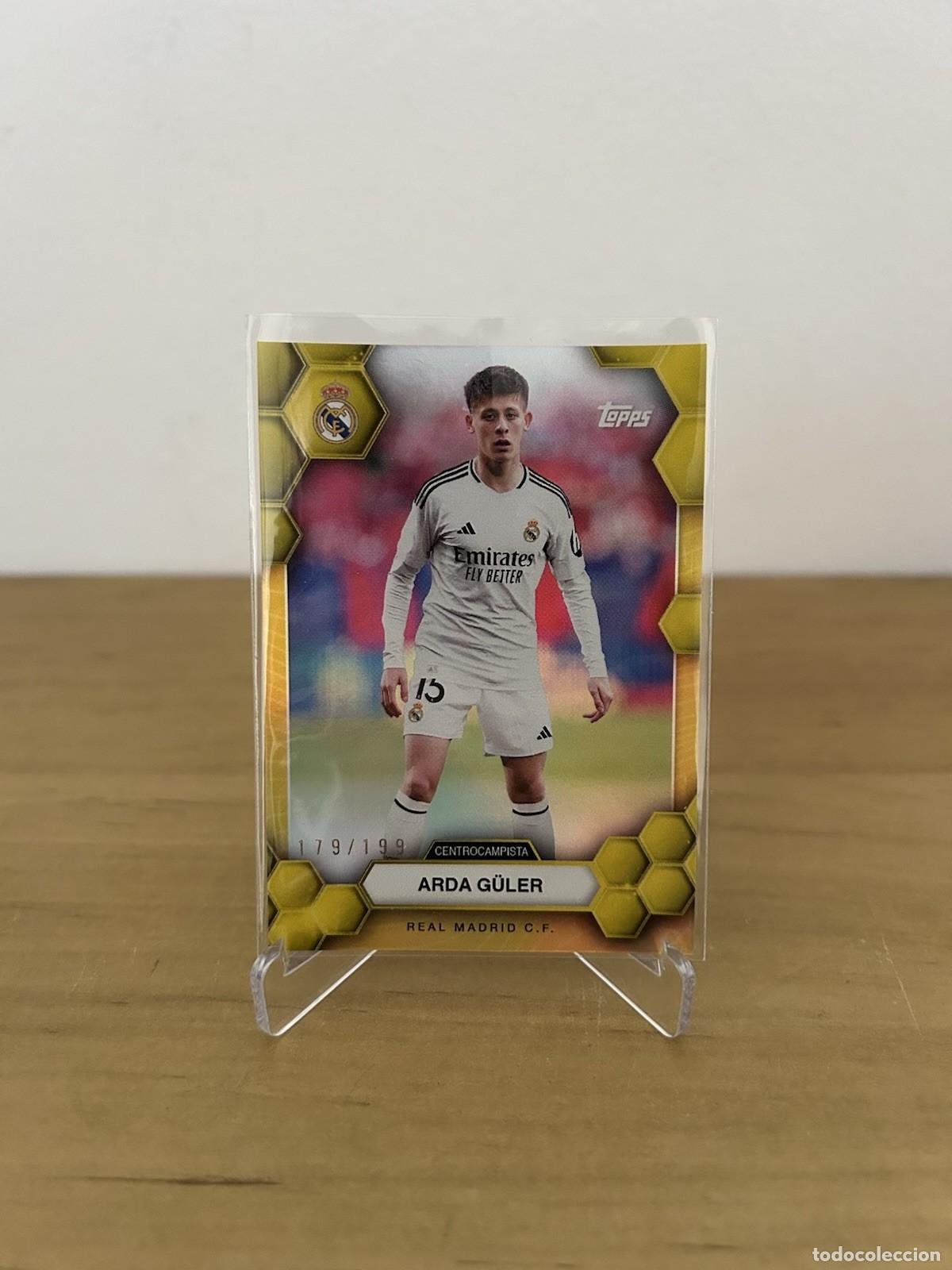 Cromos de f&uacute;tbol: Arda G&uuml;ler /199 &ndash; Topps Fan Set Real Madrid 2024-25