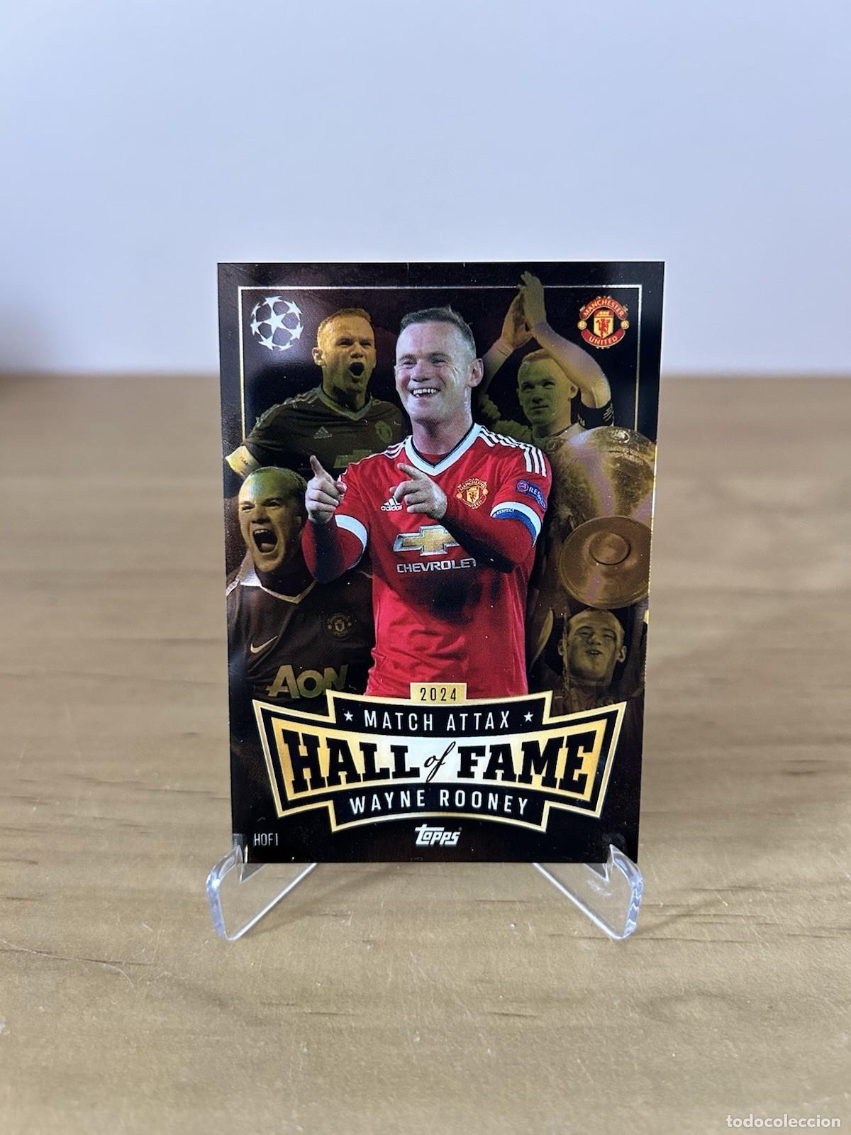 Cromos de f&uacute;tbol: Wayne Rooney Hall of Fame &ndash; Topps Match Attax 2024-25 Manchester United