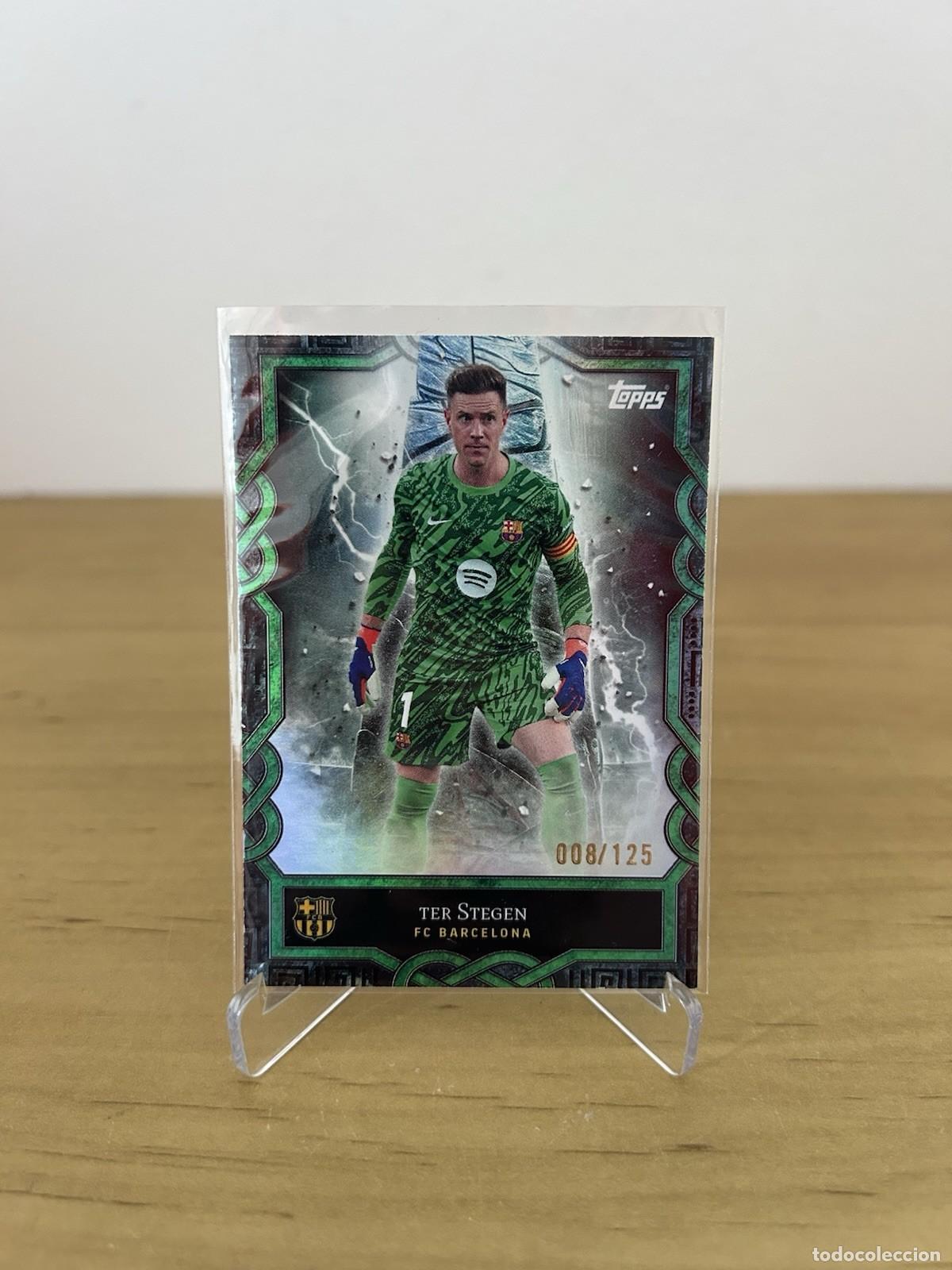 Cromos de Futebol: Ter Stegen Monolith /125 &ndash; Topps FC Barcelona Fan Set 2024-25