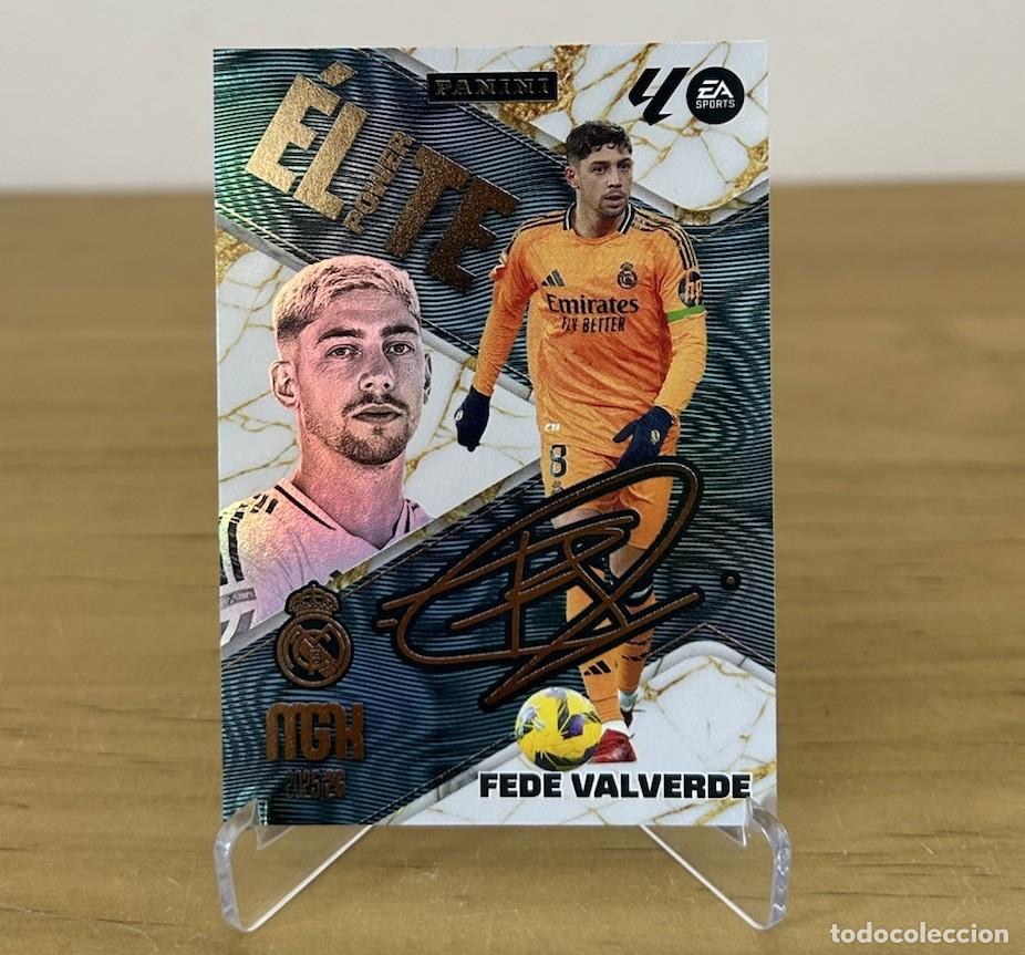 Cromos de Futebol: Fede Valverde Elite Power P5 Firmada &ndash; Megacracks LaLiga 2025-26 Real Madrid