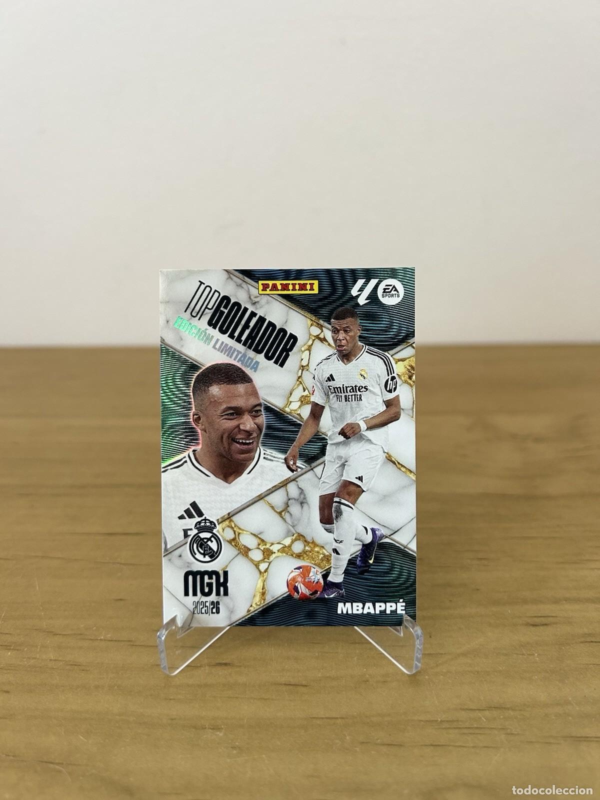 Football Stickers: Kylian Mbapp&eacute; Edici&oacute;n Limitada &ndash; Megacracks LaLiga 2025-26 Real Madrid