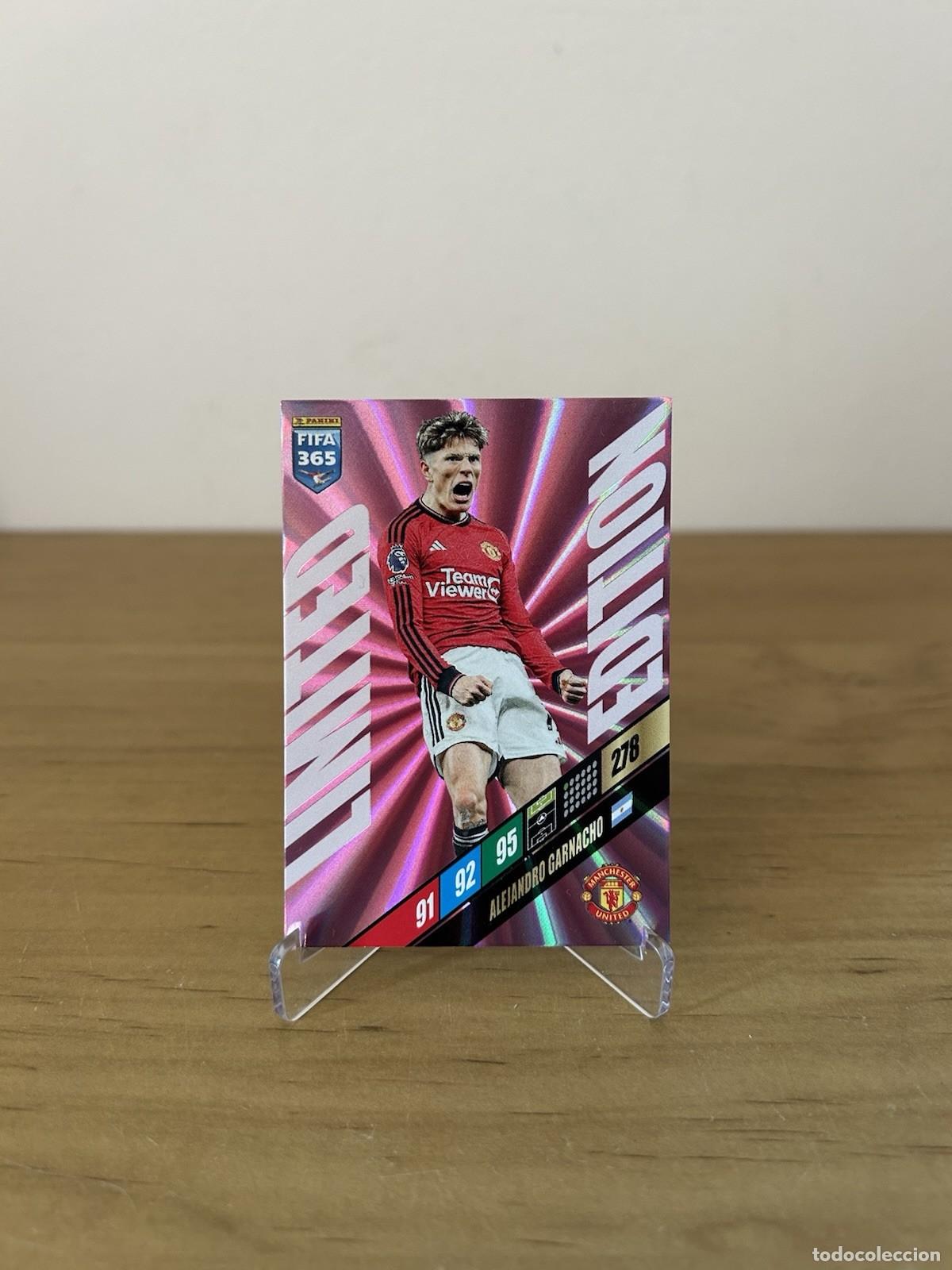 Football Stickers: Alejandro Garnacho Limited Edition &ndash; Adrenalyn XL FIFA 365 2024 Panini