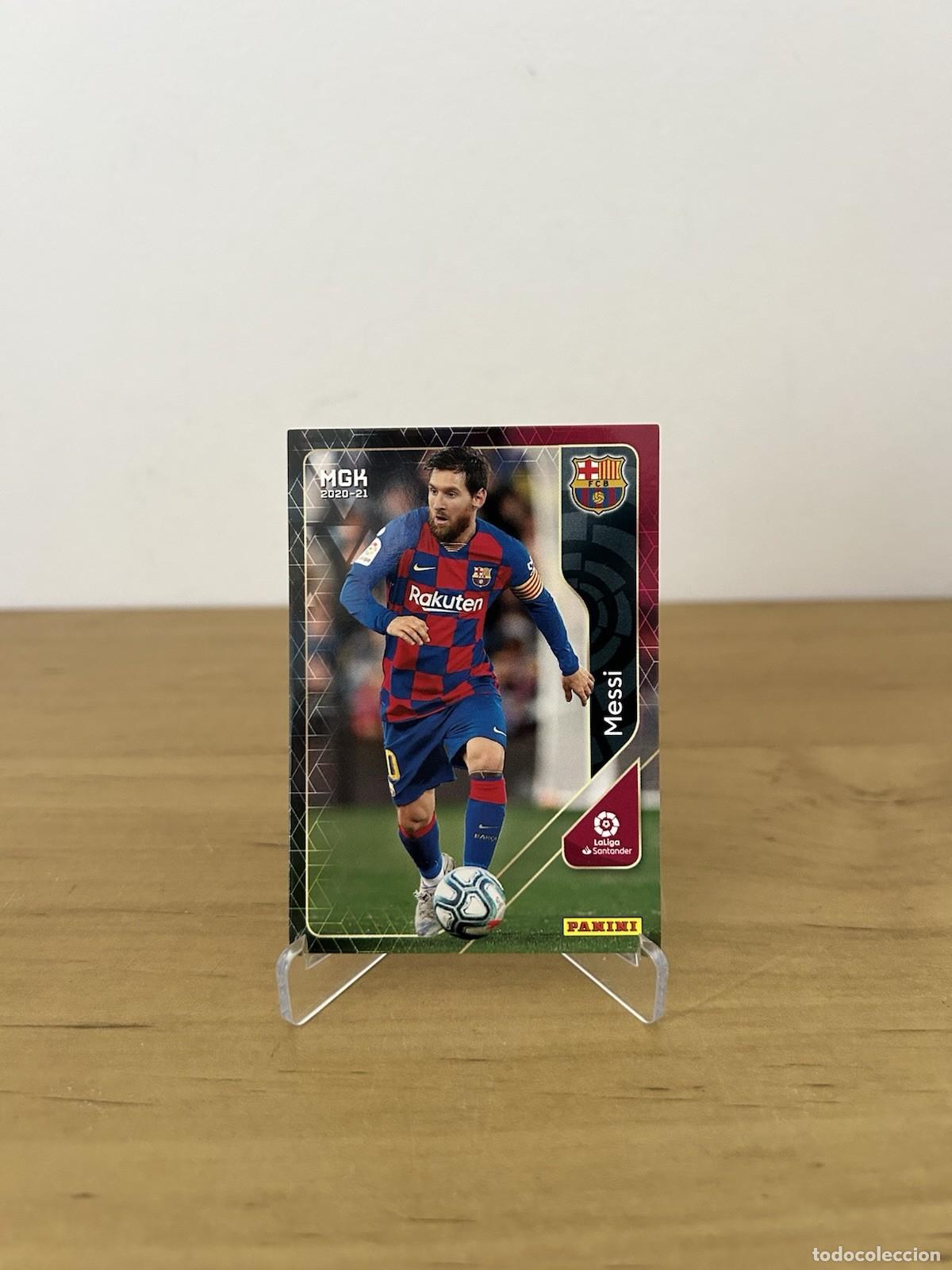 Football Stickers: Lionel Messi n&ordm;70 &ndash; Megacracks LaLiga 2020-21 FC Barcelona