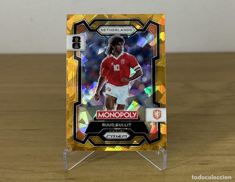 Football Stickers: Ruud Gullit Gold Cracked Ice &ndash; Panini Prizm Monopoly FIFA World Cup 2026