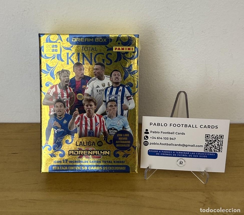Football Stickers: Dream Box Bal&oacute;n de Oro Total Kings 50 Cartas &ndash; Adrenalyn XL 2025-26 Panini
