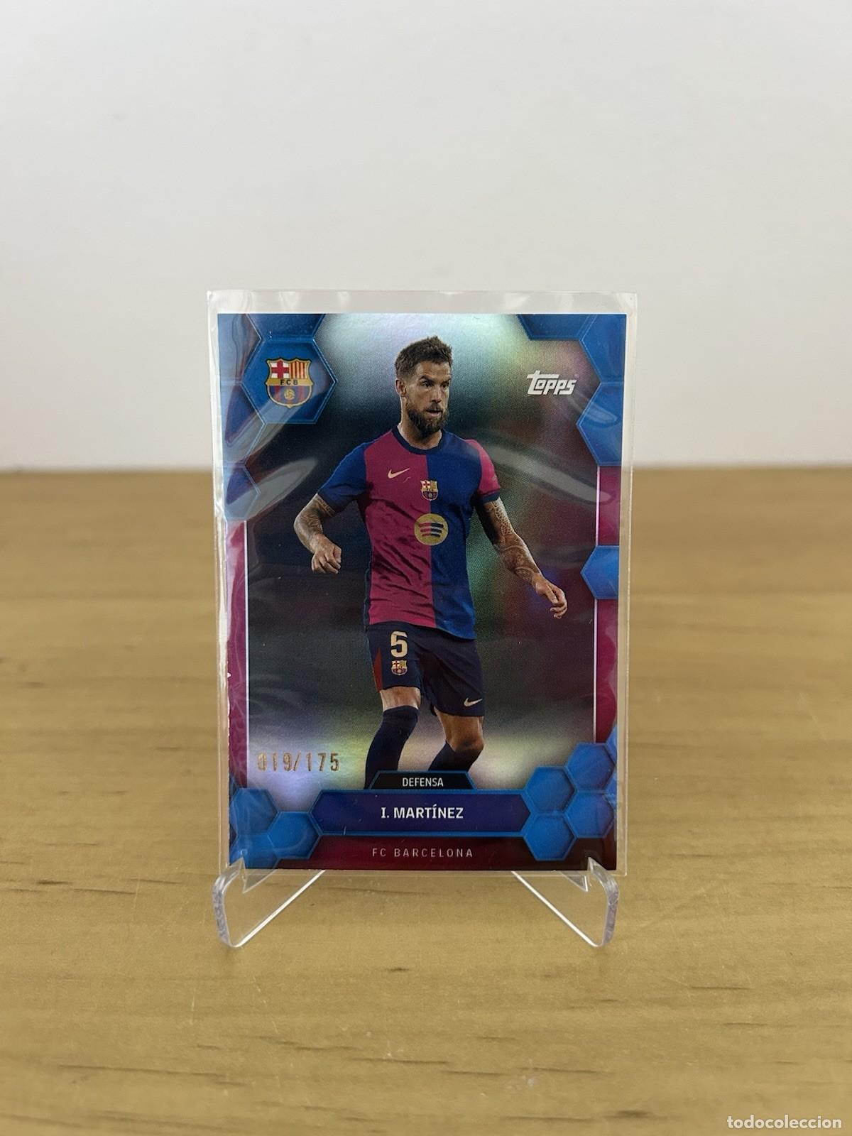 Cromos de Futebol: I&ntilde;igo Mart&iacute;nez /175 &ndash; Topps FC Barcelona Fan Set 2024-25