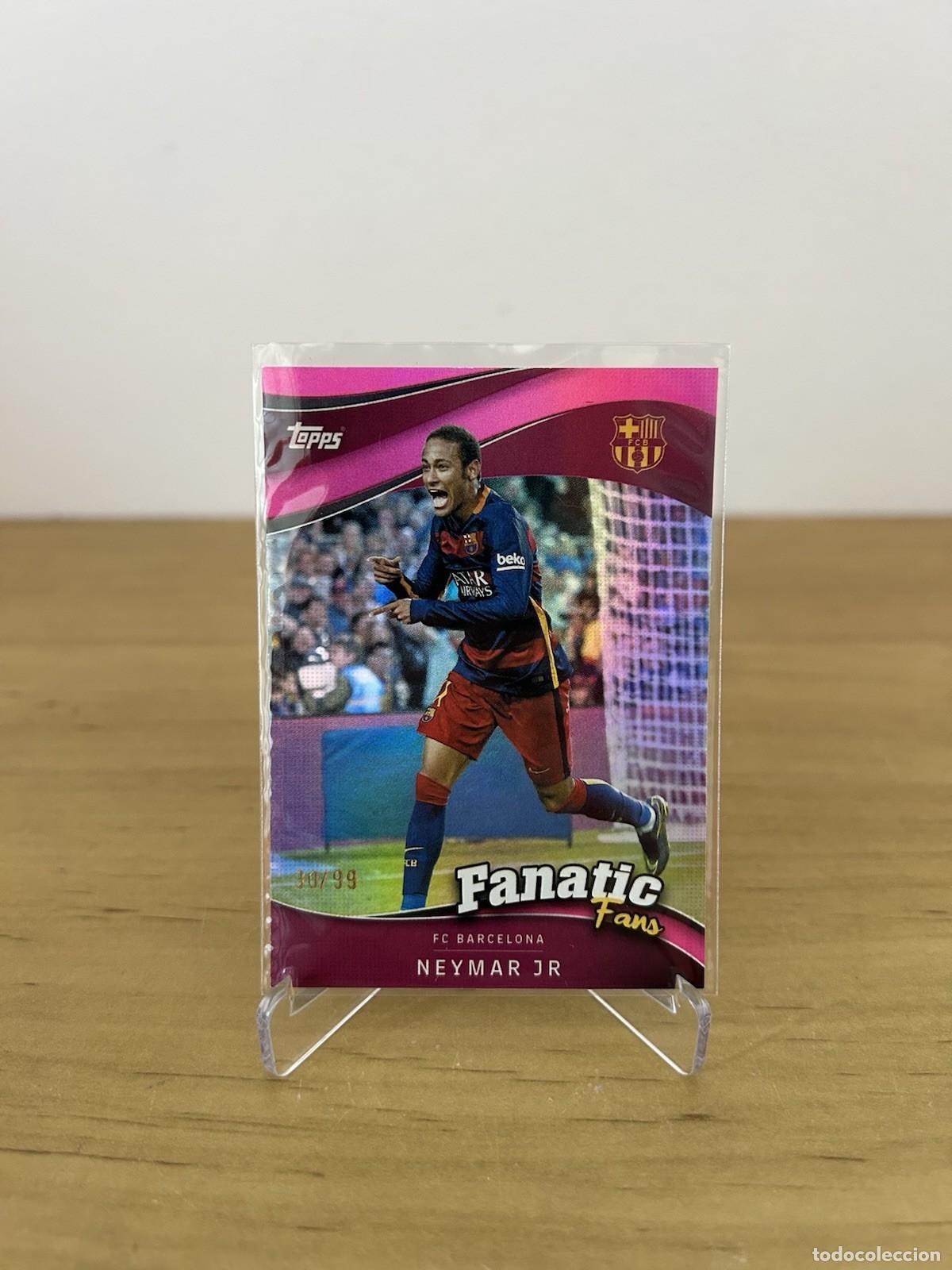 Cromos de Futebol: Neymar Jr Fanatic Fans /99 &ndash; Topps FC Barcelona Fan Set 2024
