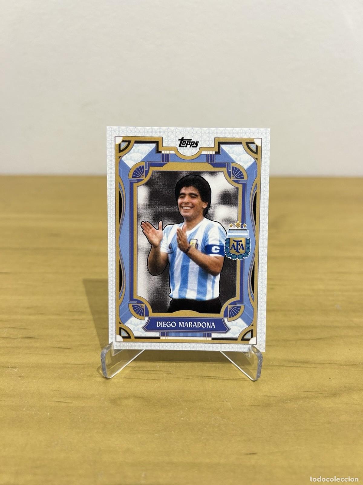 Cromos de Futebol: Diego Maradona Insert Tango &ndash; Topps Team Set Argentina 2024-25