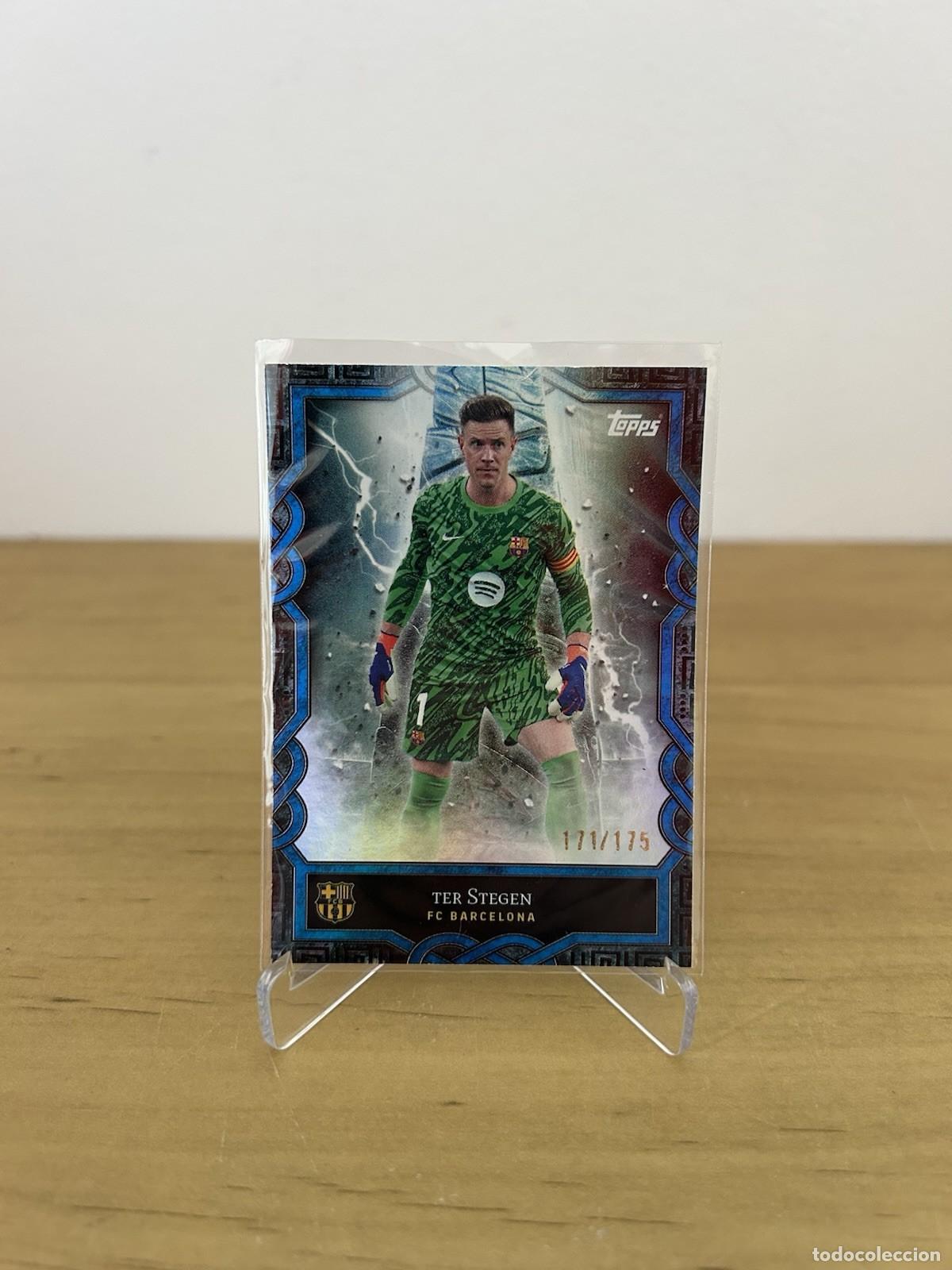 Cromos de Futebol: Ter Stegen Monolith /175 &ndash; Topps FC Barcelona Fan Set 2024-25