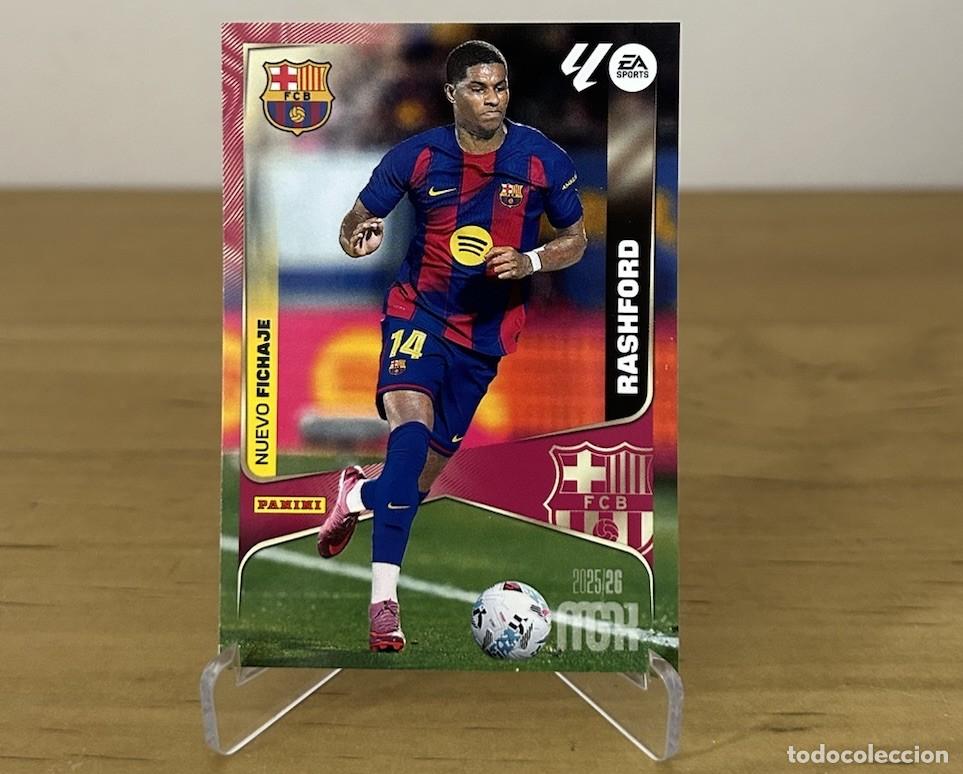 Cromos de f&uacute;tbol: Marcus Rashford Fichaje n&ordm;462 &ndash; Megacracks LaLiga 2025-26 FC Barcelona