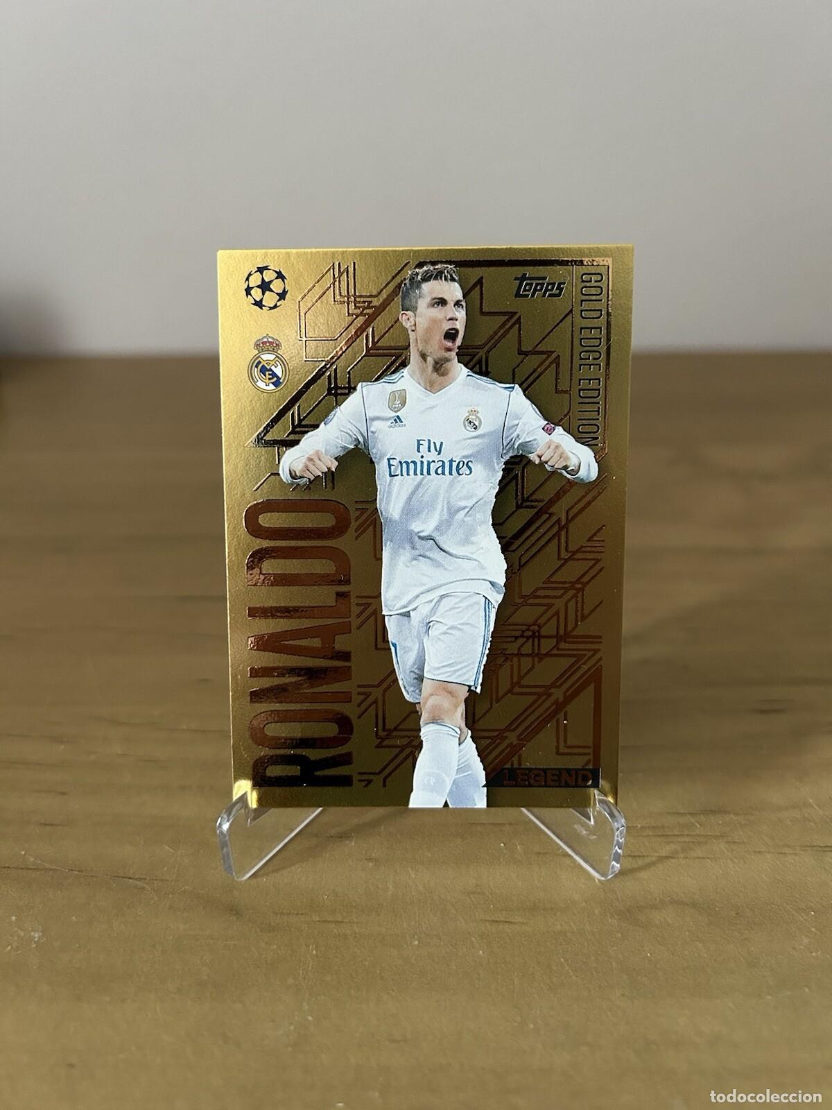 Fu&szlig;ball-Sticker: Cristiano Ronaldo Gold Edge &ndash; Match Attax 2024-25 Real Madrid