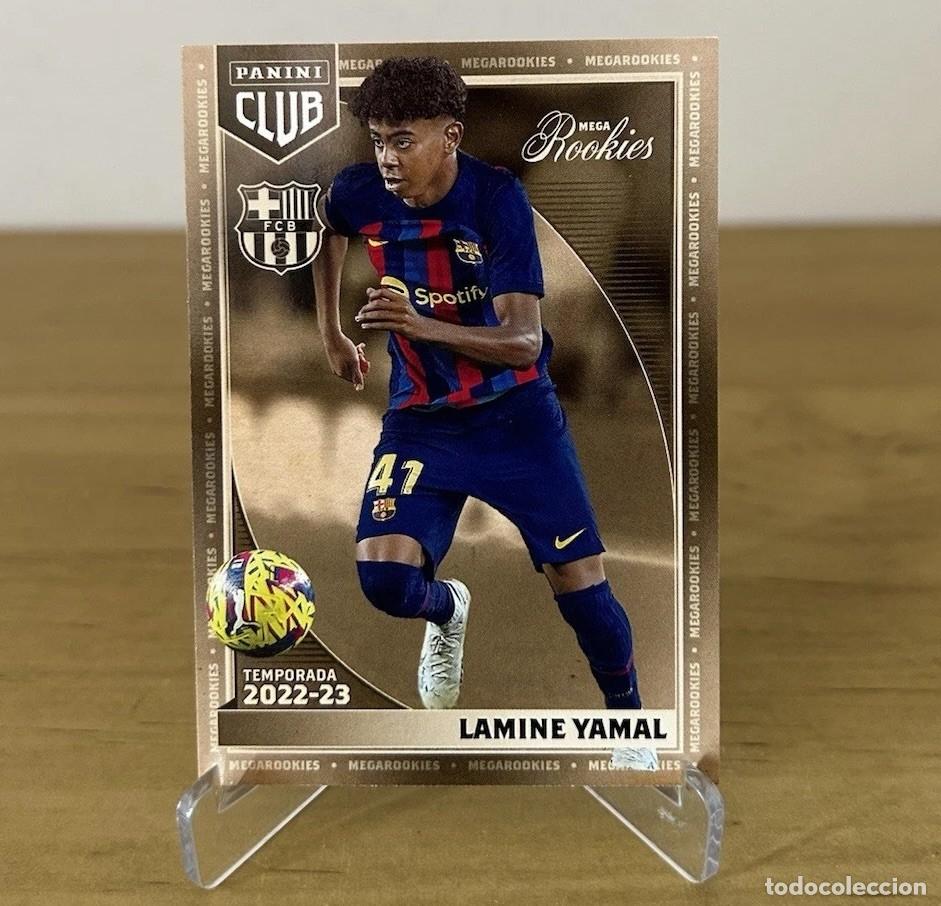 Cromos de f&uacute;tbol: Lamine Yamal Mega Rookies &ndash; Panini Club FC Barcelona 2024-25