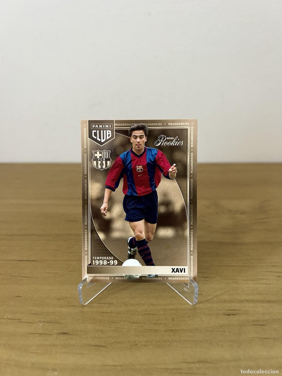 Cromos de f&uacute;tbol: Xavi Hern&aacute;ndez Mega Rookies &ndash; Panini Club FC Barcelona 2024-25