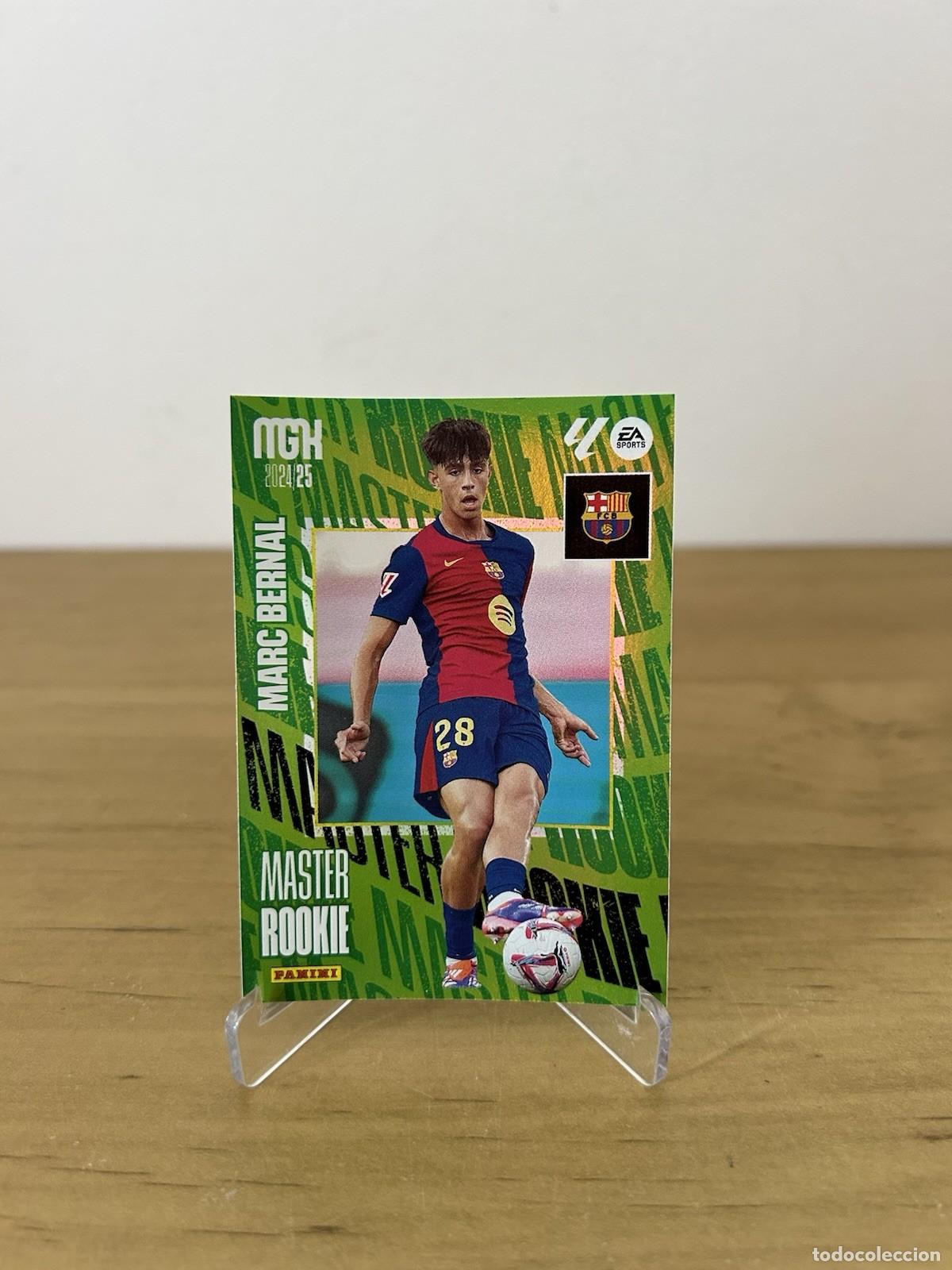 Cromos de f&uacute;tbol: Marc Bernal M&aacute;ster Rookie n&ordm;508 &ndash; Megacracks LaLiga 2024-25 FC Barcelona