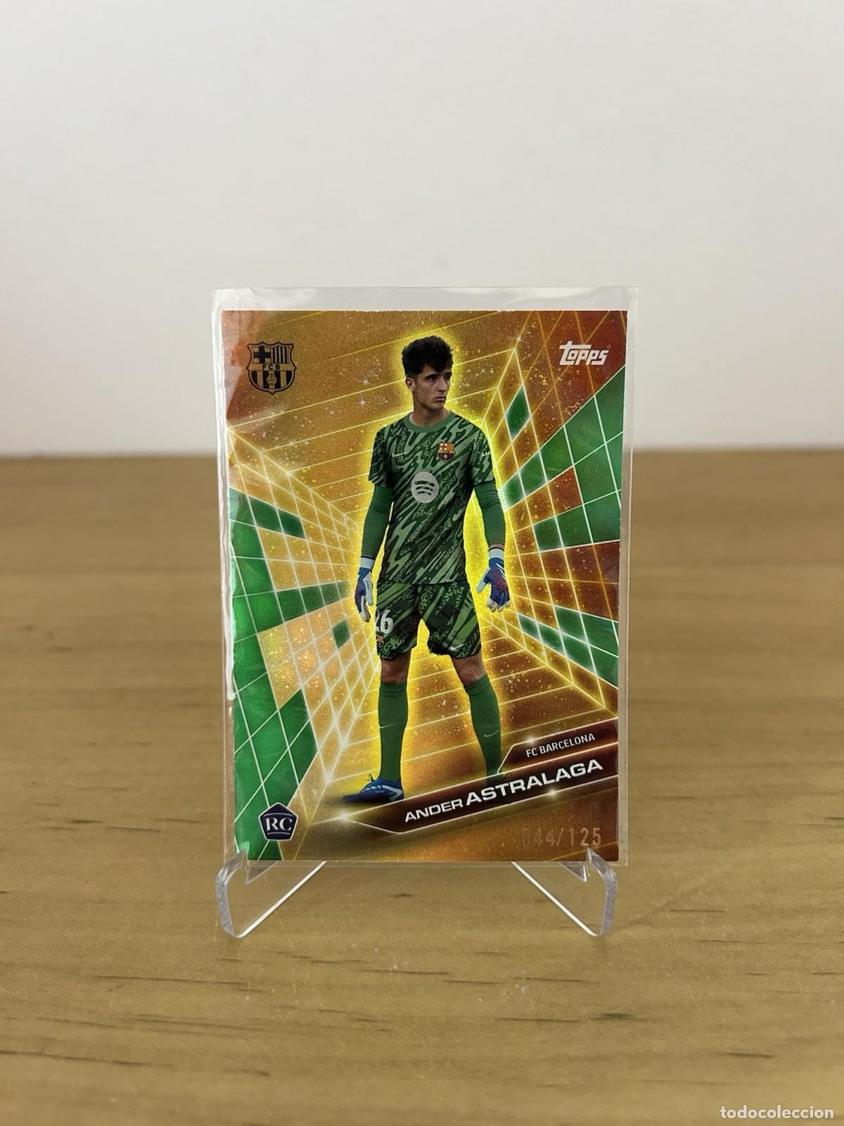 Football Stickers: Ander Astralaga Golden Future n&ordm;GF-1 /125 &ndash; Topps FC Barcelona Fan Set 2024-25