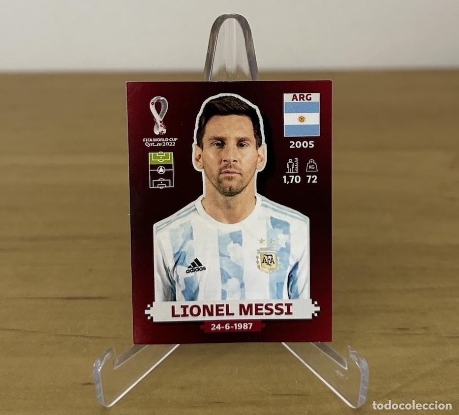 Cromos de f&uacute;tbol: Lionel Messi Sticker n&ordm;ARG20 Oryx Swiss Edition &ndash; Panini World Cup Qatar 2022