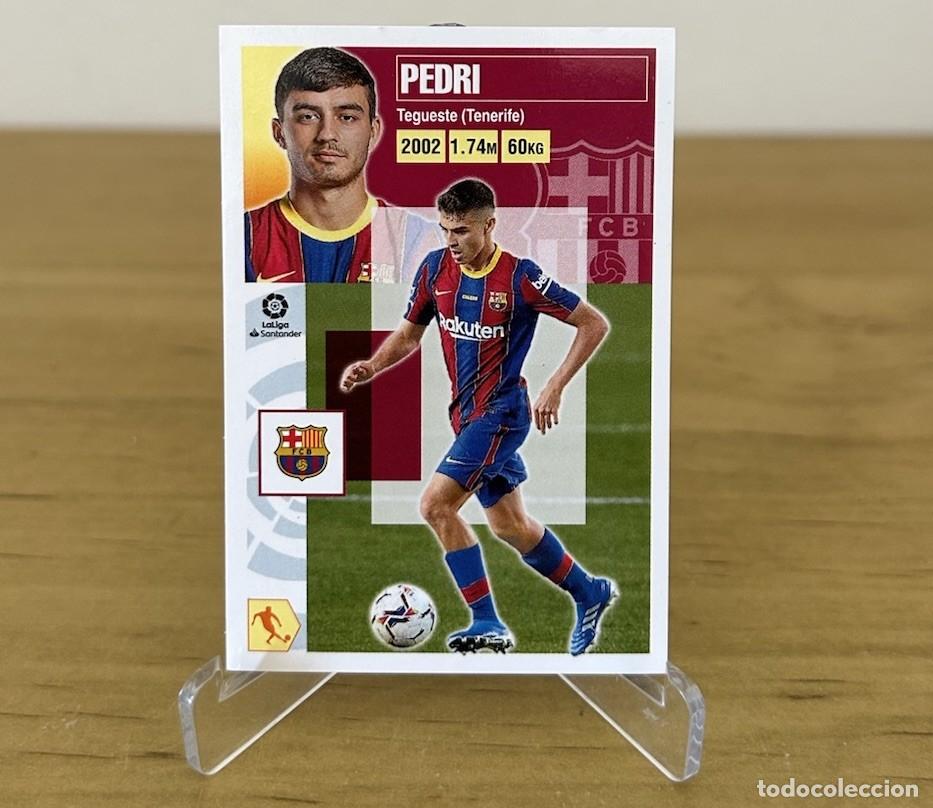 Cromos de f&uacute;tbol: Pedri Fichaje n&ordm;55 &ndash; LaLiga Este 2020-21 Panini FC Barcelona