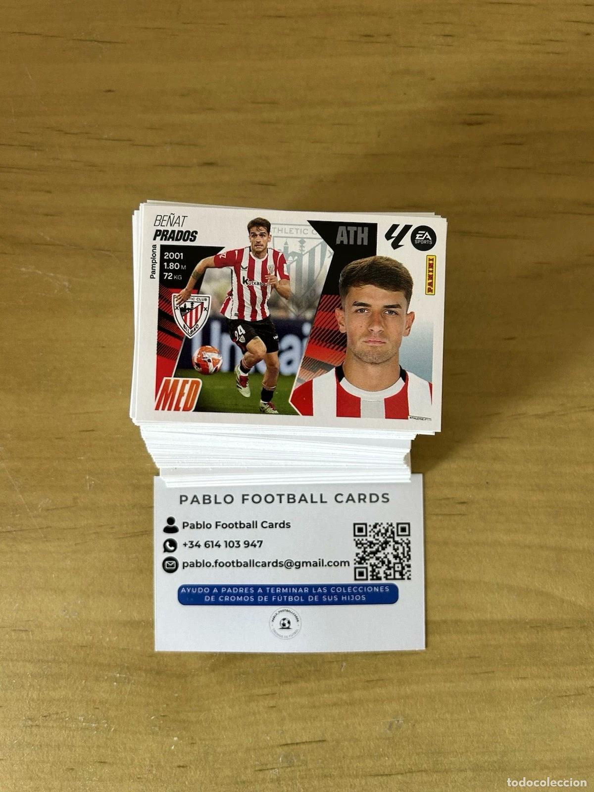 Cromos de f&uacute;tbol: Set 100 Cromos Diferentes Sin Repetidos &ndash; LaLiga Este 2025-26 Panini