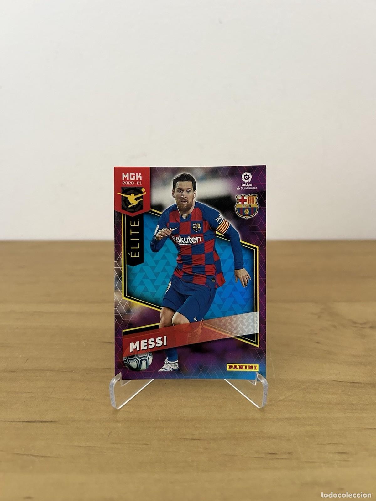 Cromos de f&uacute;tbol: Lionel Messi Elite n&ordm;378 &ndash; Megacracks LaLiga 2020-21 FC Barcelona