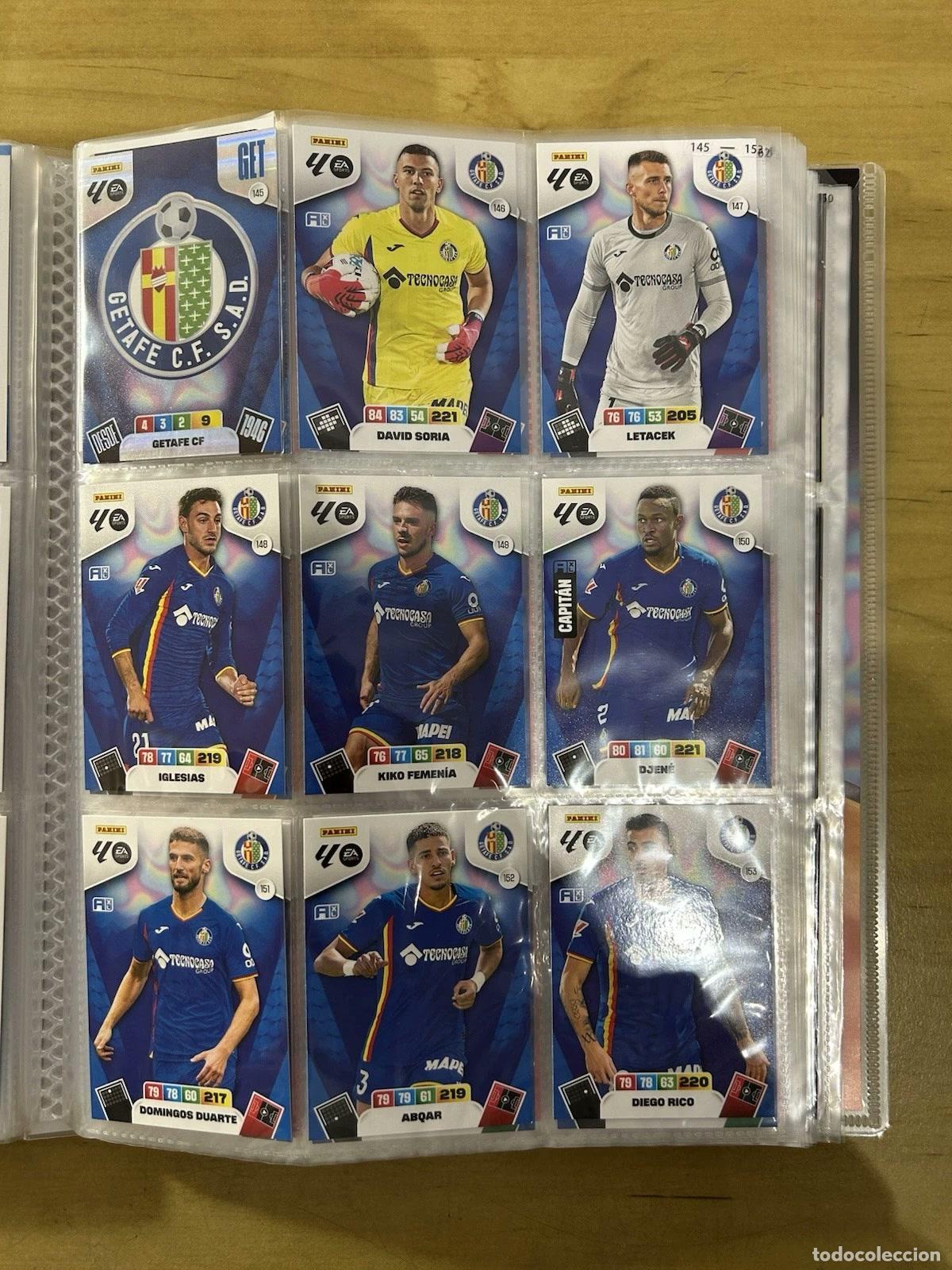 Cromos de f&uacute;tbol: Getafe CF Equipo Completo 19 Cards &ndash; Adrenalyn XL LaLiga 2025-26 Panini