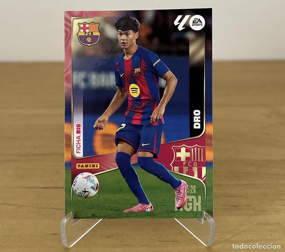 Cromos de f&uacute;tbol: Dro Fern&aacute;ndez Base n&ordm;82 Bis &ndash; Megacracks LaLiga 2025-26 Panini FC Barcelona