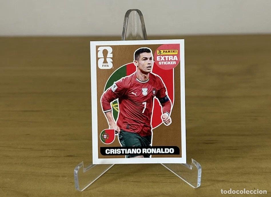 Cromos de f&uacute;tbol: Cristiano Ronaldo Extra Sticker Bronce &ndash; Panini FIFA World Cup 2026