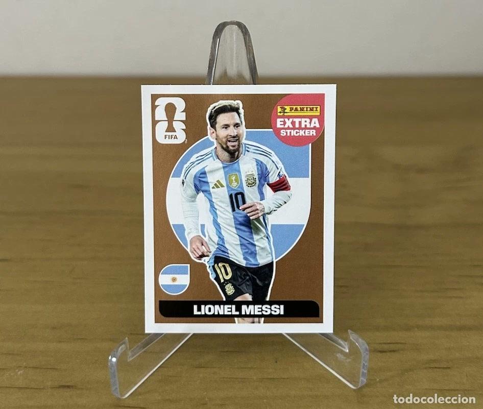 Cromos de f&uacute;tbol: Lionel Messi Extra Sticker Bronce &ndash; Panini FIFA World Cup 2026