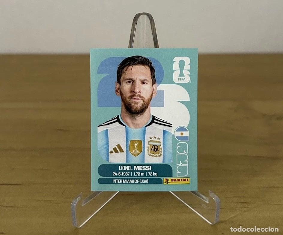 Cromos de f&uacute;tbol: Lionel Messi Sticker Argentina n&ordm;17 &ndash; Panini FIFA World Cup 2026
