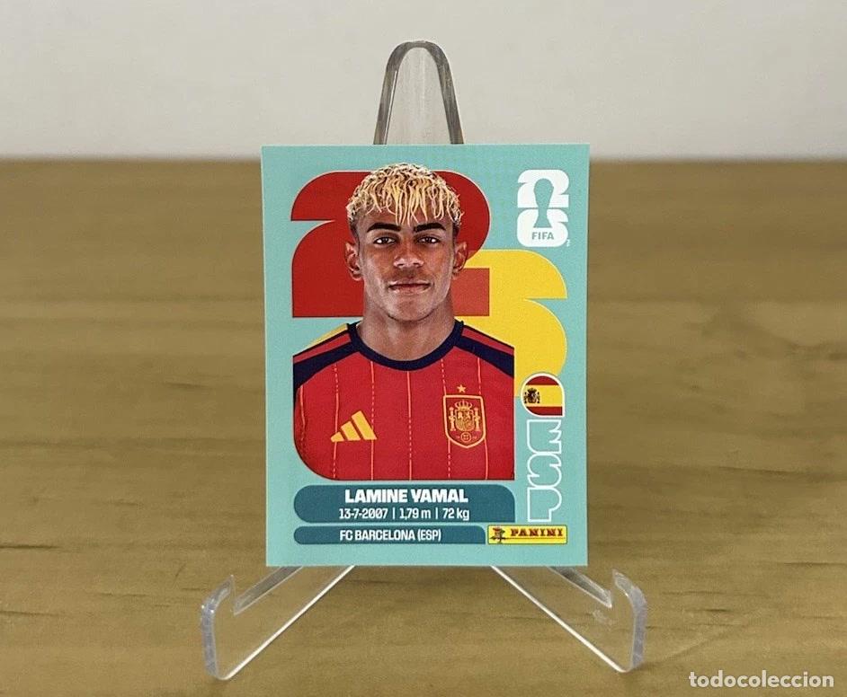 Cromos de f&uacute;tbol: Lamine Yamal Sticker Espa&ntilde;a n&ordm;15 &ndash; Panini FIFA World Cup 2026