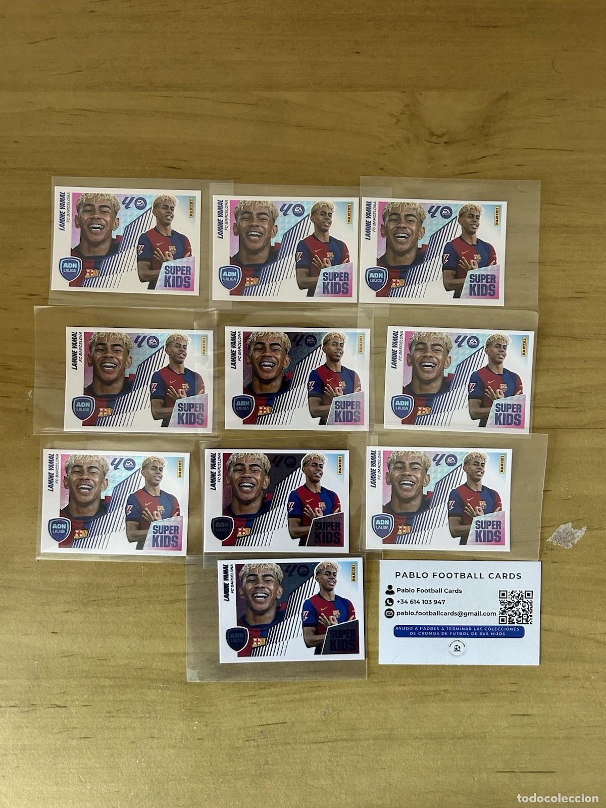 Fu&szlig;ball-Sticker: Lamine Yamal Super Kids ADN n&ordm;14 x10 &ndash; LaLiga Este 2025-26 Panini