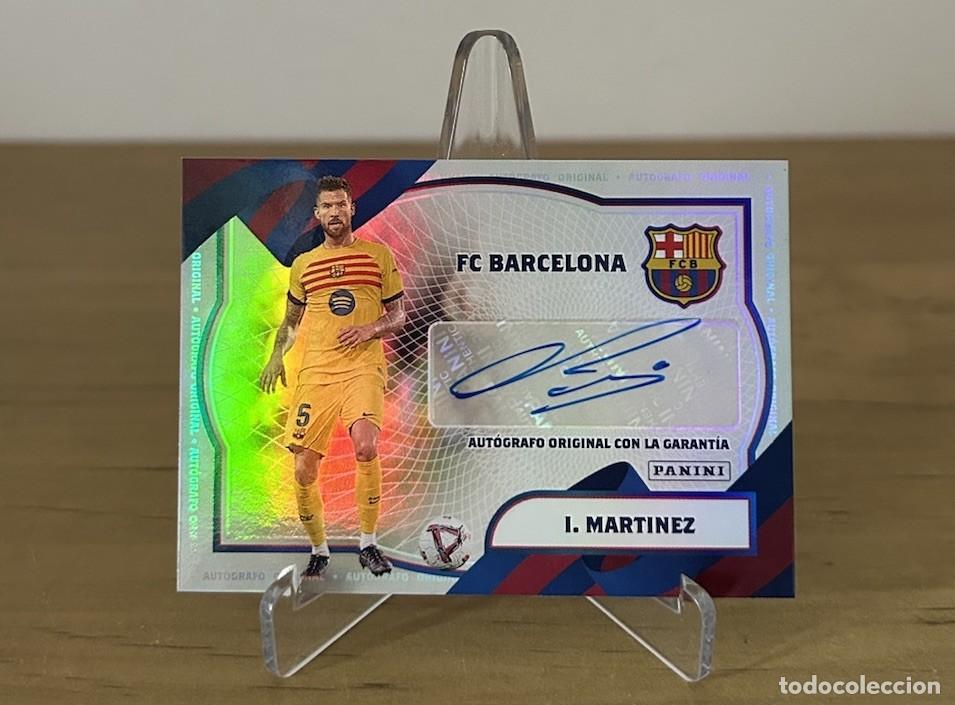 Fu&szlig;ball-Sticker: I&ntilde;igo Mart&iacute;nez Aut&oacute;grafo Original &ndash; Panini Club FC Barcelona 2024-25