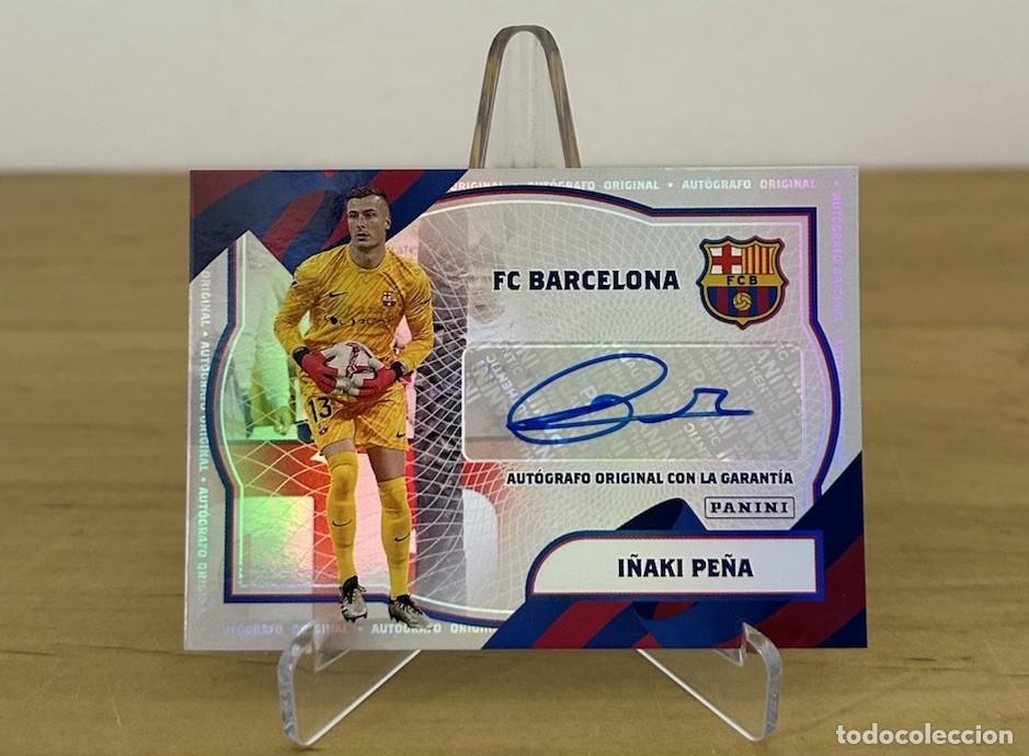 Fu&szlig;ball-Sticker: I&ntilde;aki Pe&ntilde;a Aut&oacute;grafo Original /100 &ndash; Panini Club FC Barcelona 2024-25
