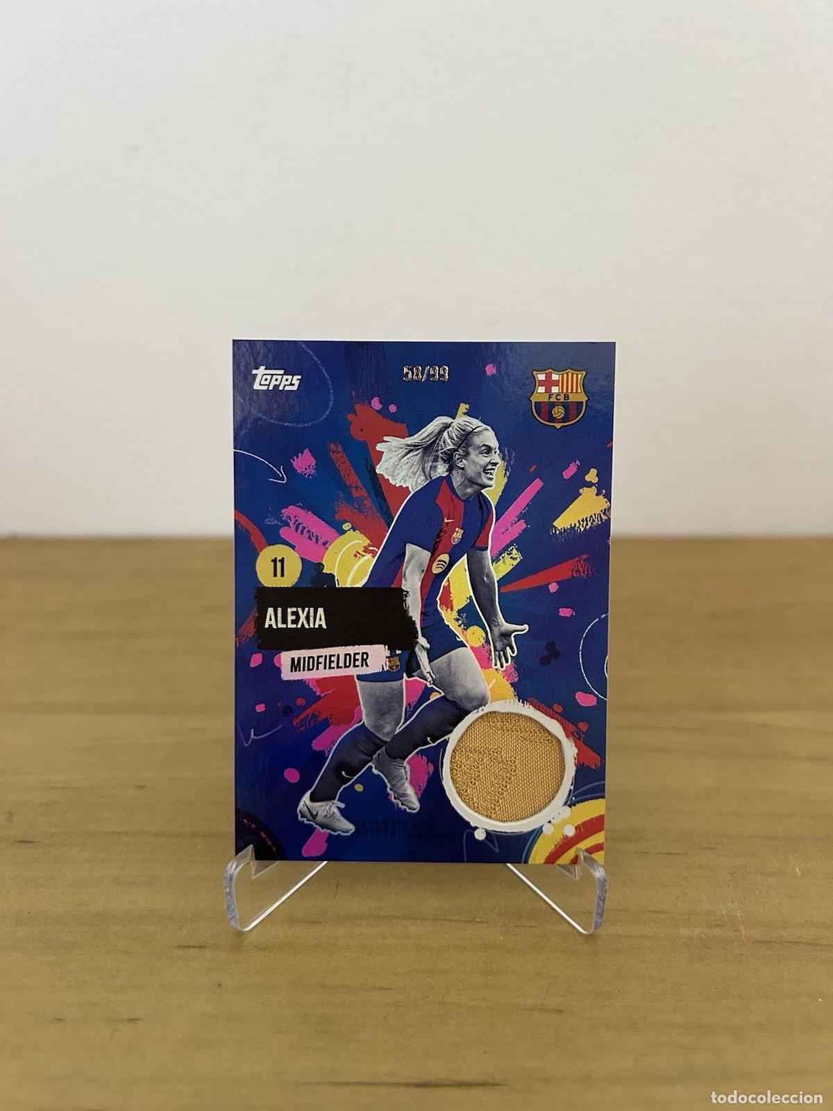 Cromos de Futebol: Alexia Putellas Match-Worn Relic /99 &ndash; Topps FC Barcelona Team Set
