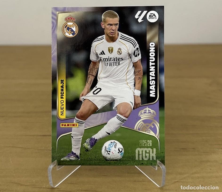Cromos de Futebol: Franco Mastantuono Fichaje n&ordm;476 &ndash; Megacracks LaLiga 2025-26 Real Madrid