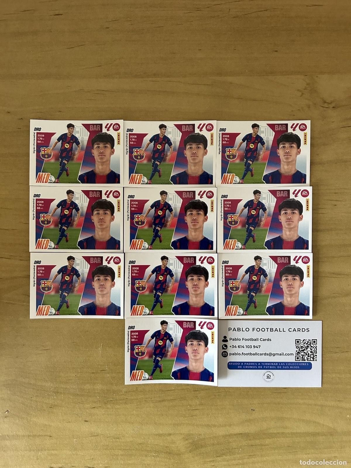 Cromos de f&uacute;tbol: Dro Fern&aacute;ndez Base n&ordm;13 bis x10 &ndash; LaLiga Este 2025-26 Panini FC Barcelona