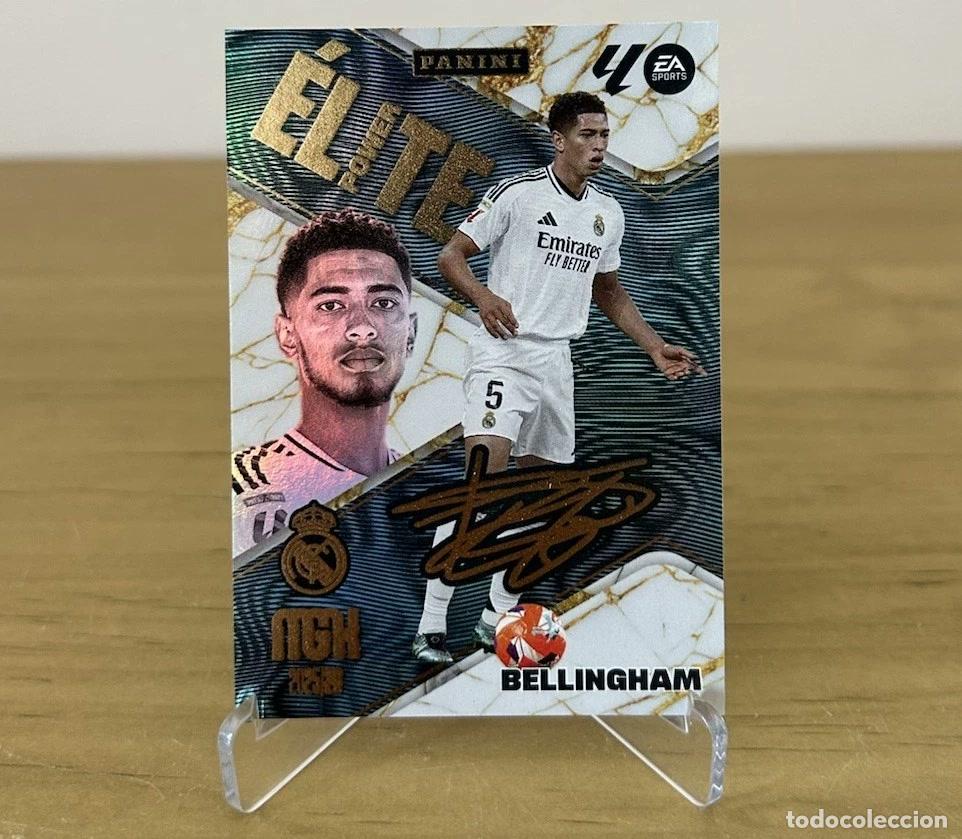 Cromos de f&uacute;tbol: Jude Bellingham Elite Power P1 Firmada &ndash; Megacracks LaLiga 2025-26 Real Madrid