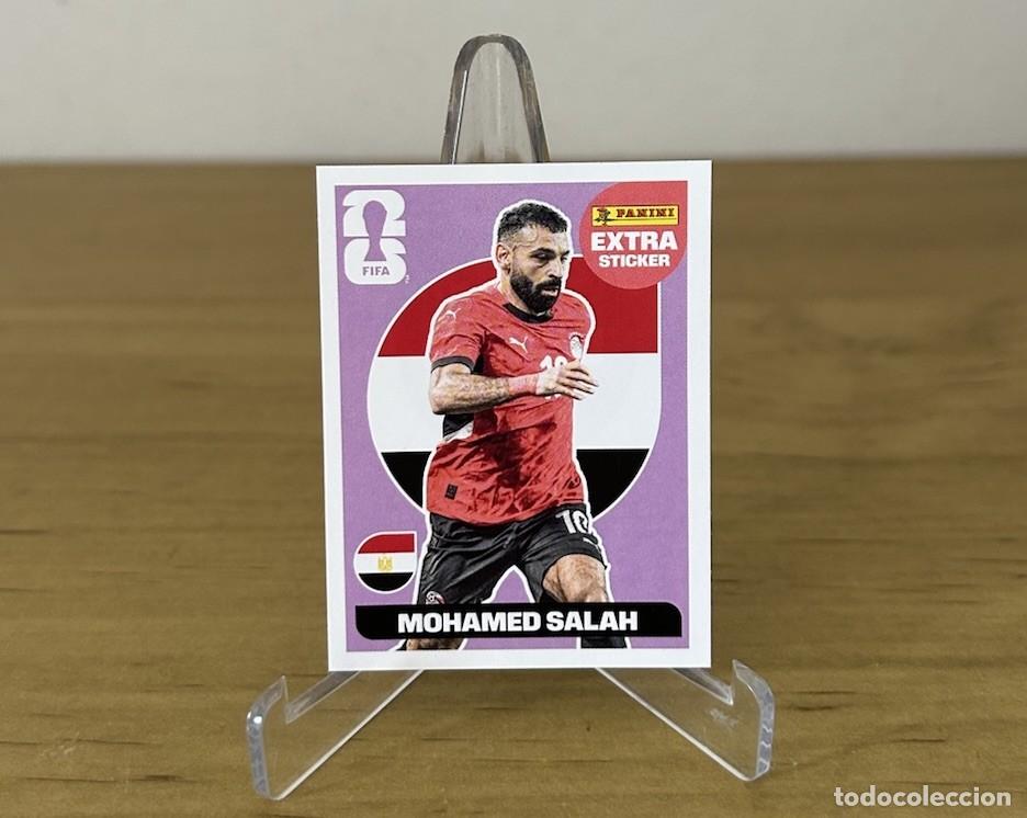 Cromos de f&uacute;tbol: Mohamed Salah Extra Sticker Rosa &ndash; Panini FIFA World Cup 2026