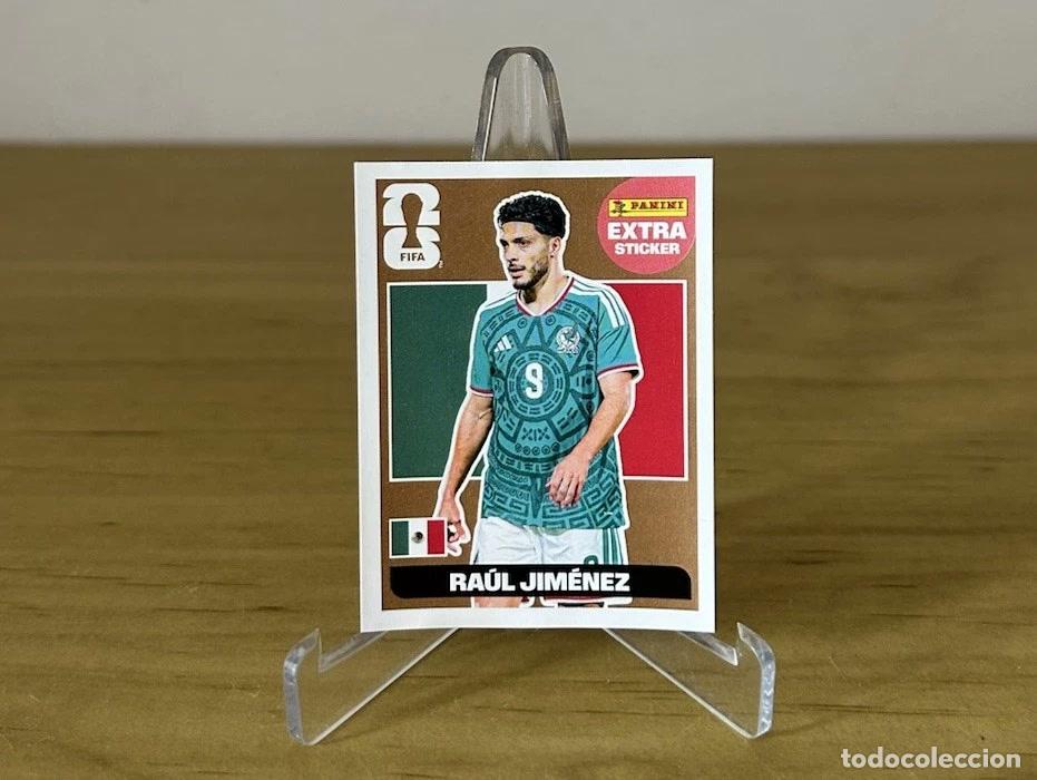 Cromos de f&uacute;tbol: Ra&uacute;l Jim&eacute;nez Extra Sticker Bronce &ndash; Panini FIFA World Cup 2026