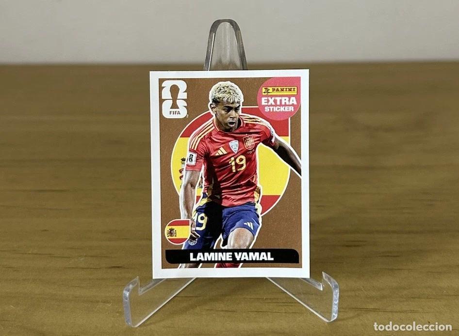 Cartes &agrave; collectionner de Football: Lamine Yamal Extra Sticker Bronce &ndash; Panini FIFA World Cup 2026