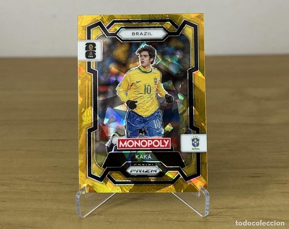 Cartes &agrave; collectionner de Football: Kak&aacute; Gold Cracked Ice &ndash; Panini Prizm Monopoly FIFA World Cup 2026