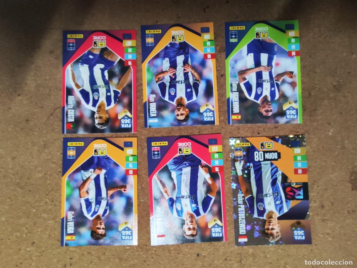 Cromos de f&uacute;tbol: ADRENALYN XL FIFA 365 2027 LOTE DE 6 CARTAS DEL PORTO , # PANINI