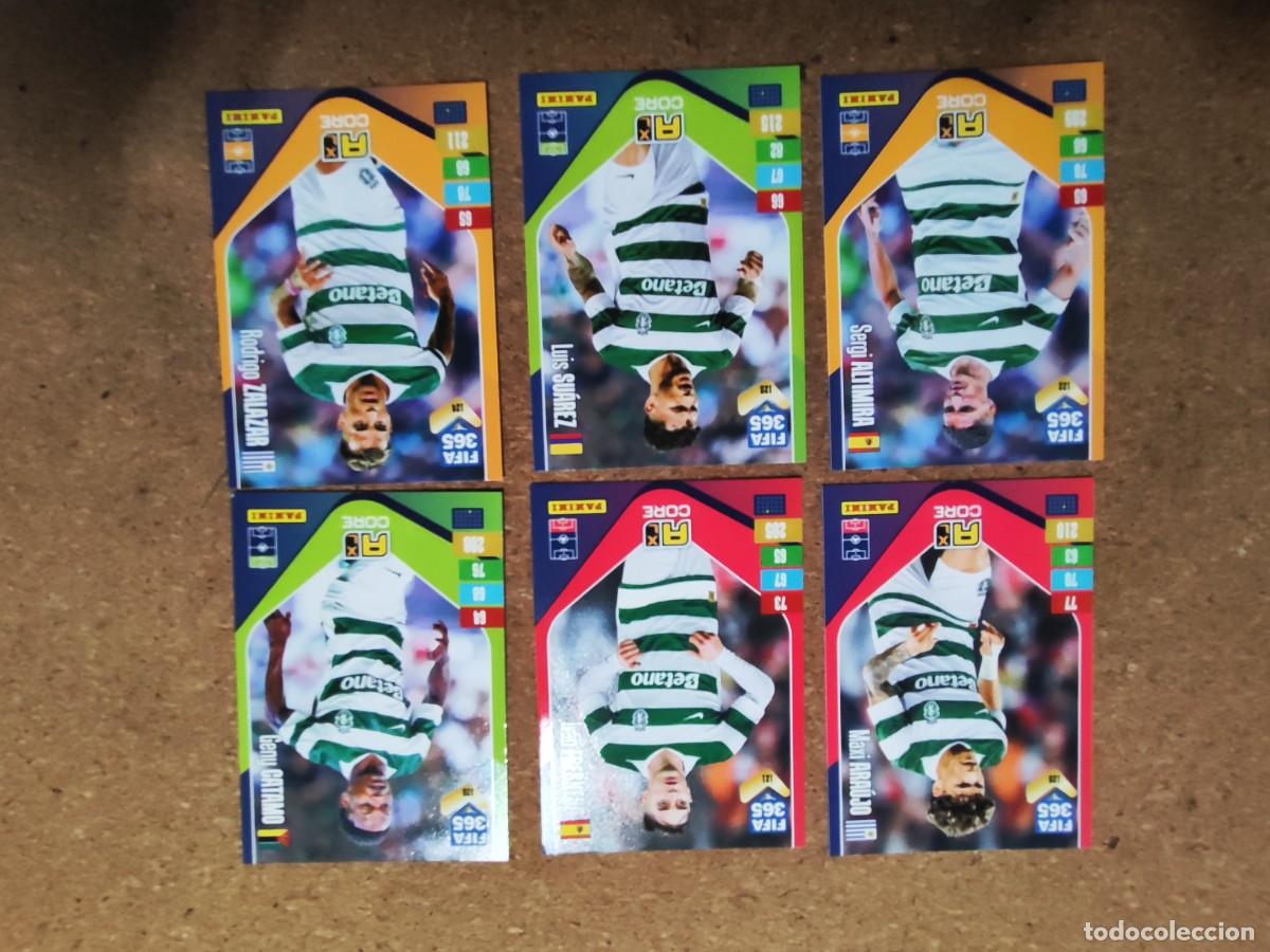 Cromos de f&uacute;tbol: ADRENALYN XL FIFA 365 2027 LOTE DE 6 CARTAS DEL SPORTING DE PORTUGAL , # PANINI